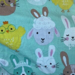 Little Sleepies Teal Animal Friends Pajama Set Gender Neutral